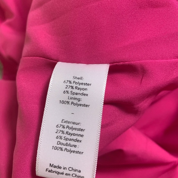 New Likely‎ Zeldana Fuchsia Pink Cutout Midi Dress Size 6 - Picture 12 of 12